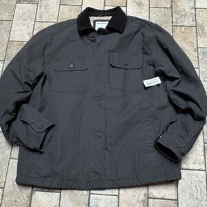 NWT Old Navy Men's Dark Gray Insulated Jacket Sz M